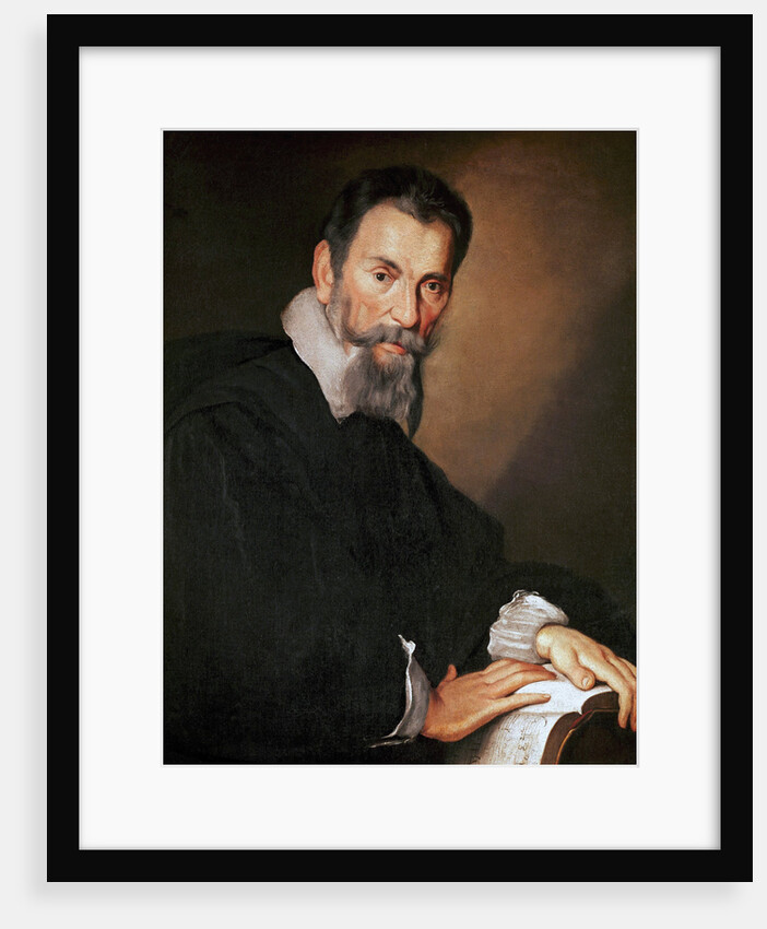 Portrait of the composer Claudio Monteverdi, by Anonymous