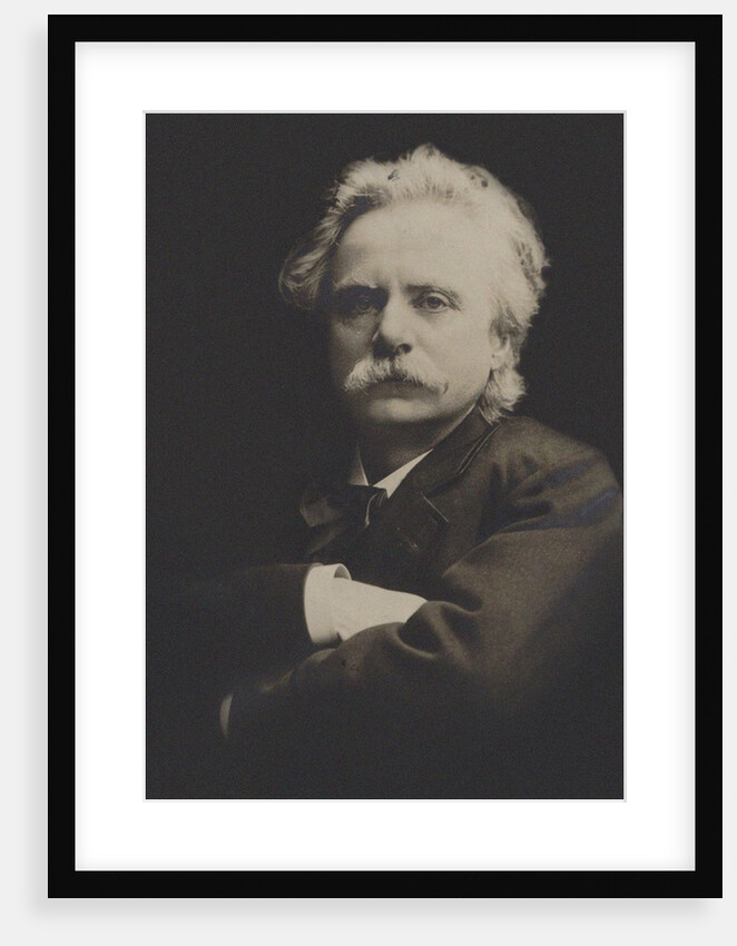 Portrait of the composer Edvard Grieg, 1900 by Anonymous