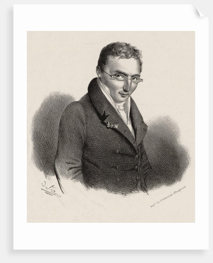 Portrait of the composer Louis-Joseph-Ferdinand Hérold, c. 1830 by Anonymous