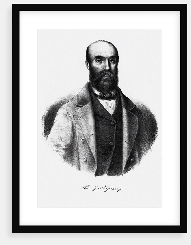 Portrait of the composer Luigi Gordigiani, by Anonymous