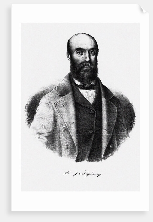 Portrait of the composer Luigi Gordigiani, by Anonymous