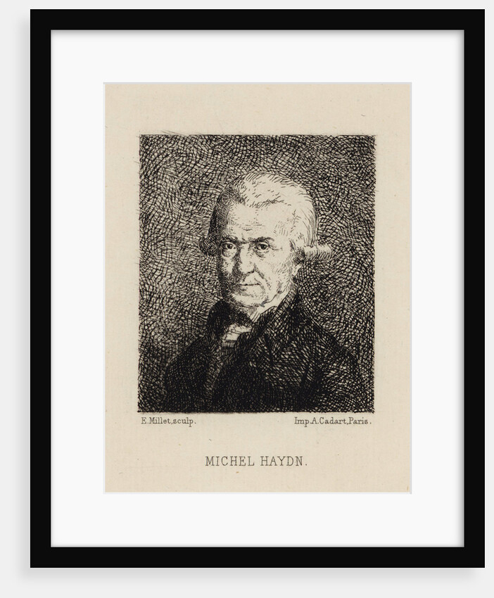 Portrait of the composer Michael Haydn, by Anonymous