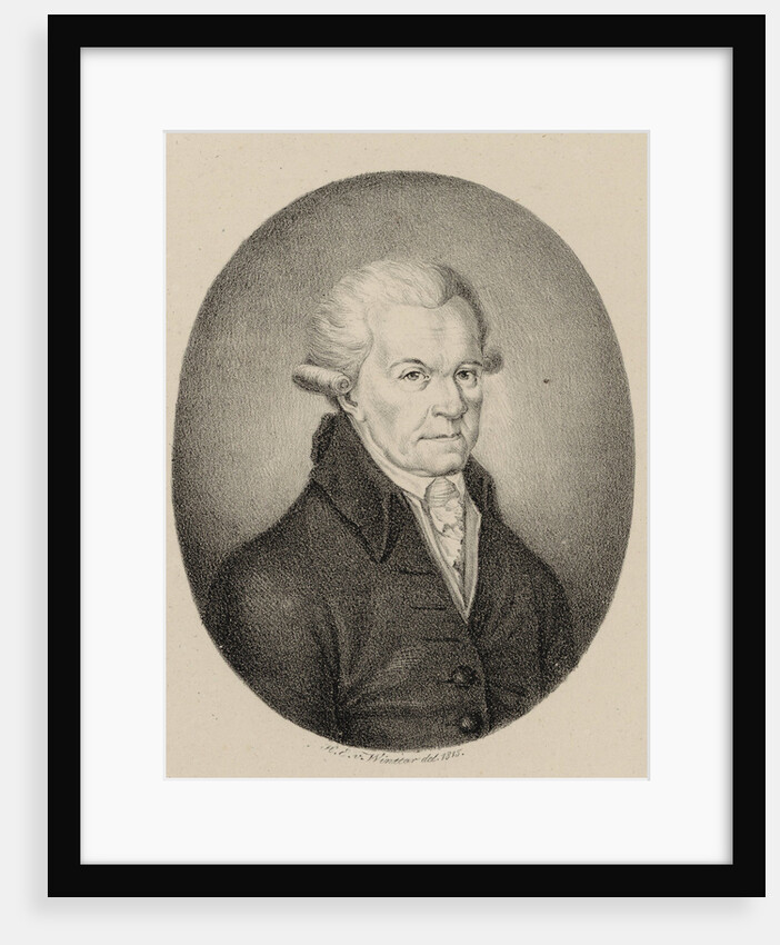 Portrait of the composer Michael Haydn, 1815 by Anonymous