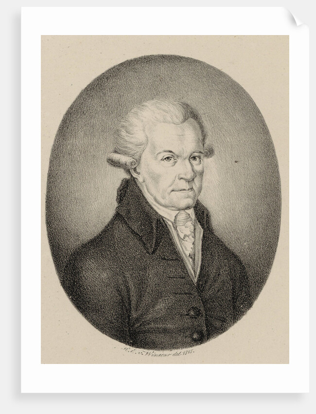 Portrait of the composer Michael Haydn, 1815 by Anonymous