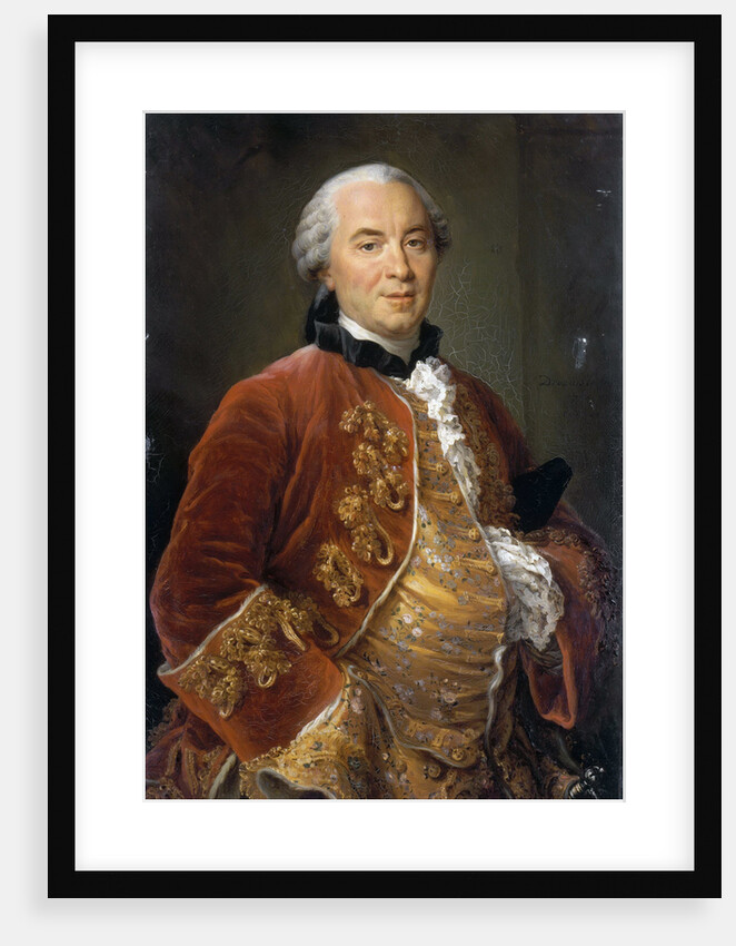 Portrait of the naturalist Georges-Louis Leclerc, Comte de Buffon, 1761 by Anonymous
