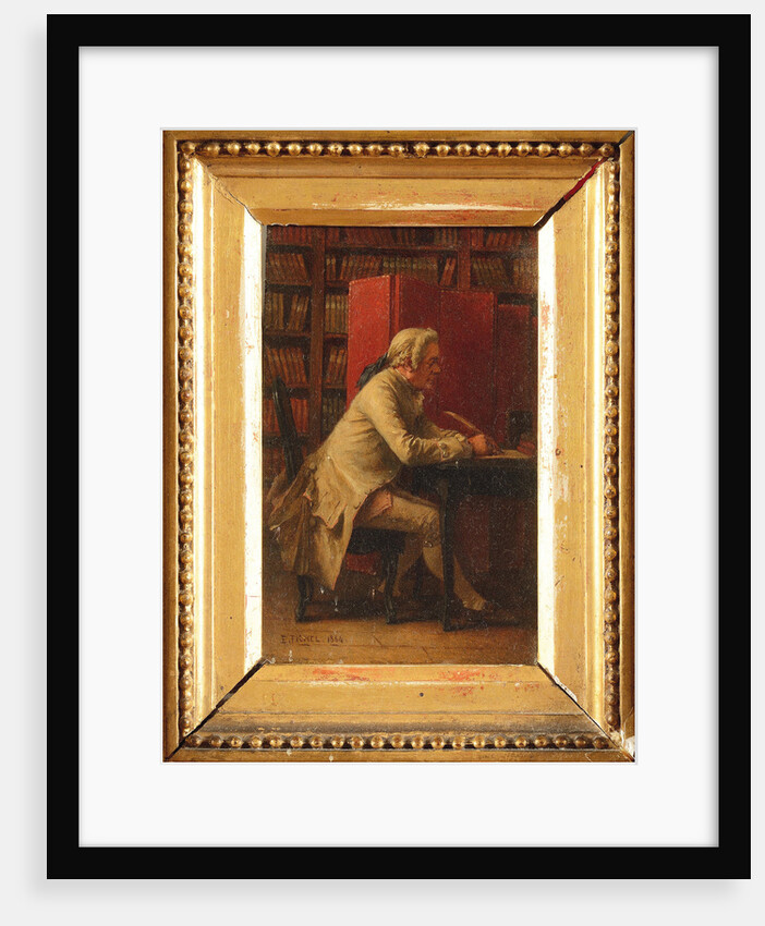 Portrait of the naturalist Georges-Louis Leclerc, Comte de Buffon, 1864 by Anonymous