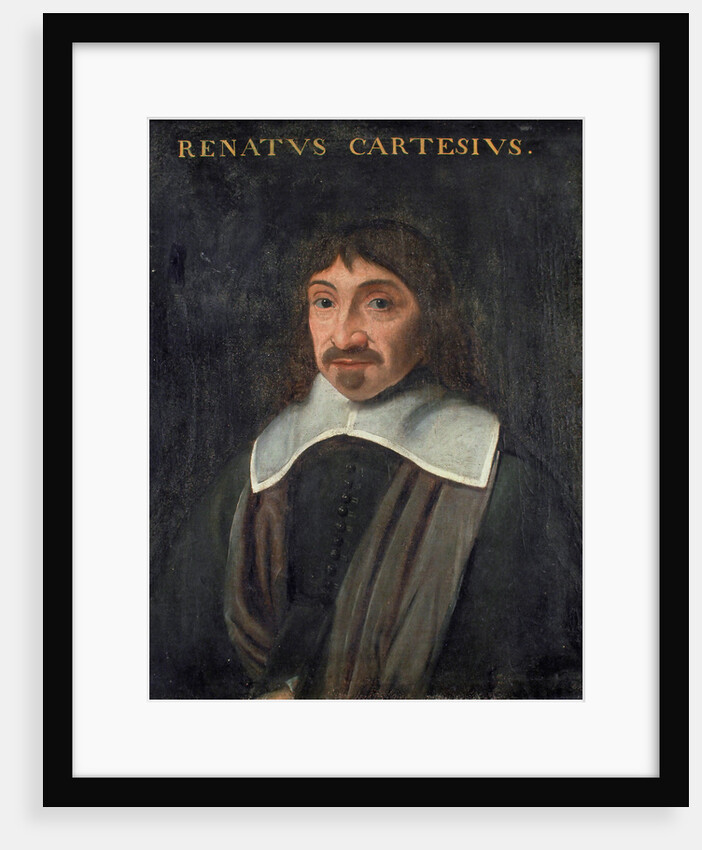 Portrait of the philosopher René Descartes, 17th century by Anonymous
