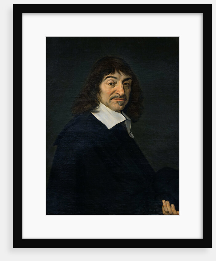 Portrait of the philosopher René Descartes, ca 1649 by Anonymous