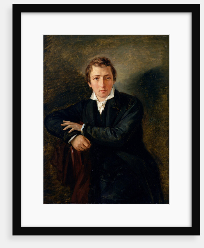 Portrait of the poet Heinrich Heine, 1831 by Anonymous