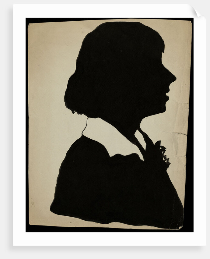 Portrait of the poet Marina Tsvetaeva, 1920 by Anonymous