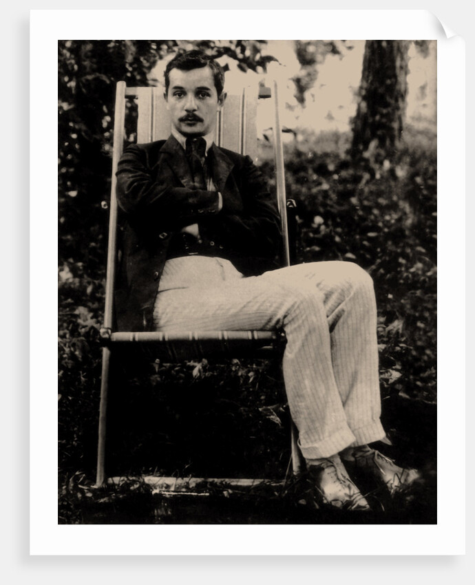 Portrait of the poet Sasha Chorny, 1900s by Anonymous