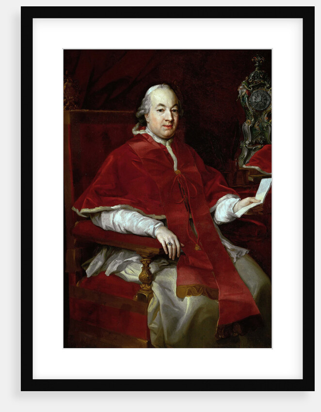 Portrait of the Pope Pius VI, 1776 by Anonymous