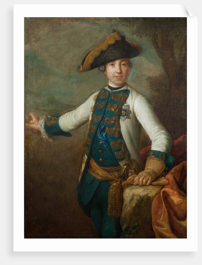 Portrait of the Tsar Peter III of Russia, Early 1760s by Anonymous