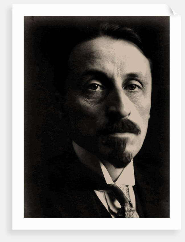 Portrait of the writer and dramatist Boris Konstantinovich Zaytsev, 1920s by Anonymous