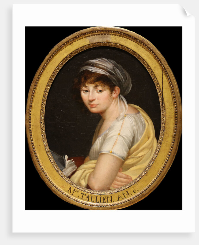 Portrait of Thérésa Cabarrus, Madame Tallien, 1798 by Anonymous