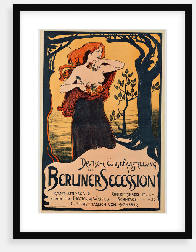 Poster for the Berlin Secession Exhibition, 1899 by Anonymous