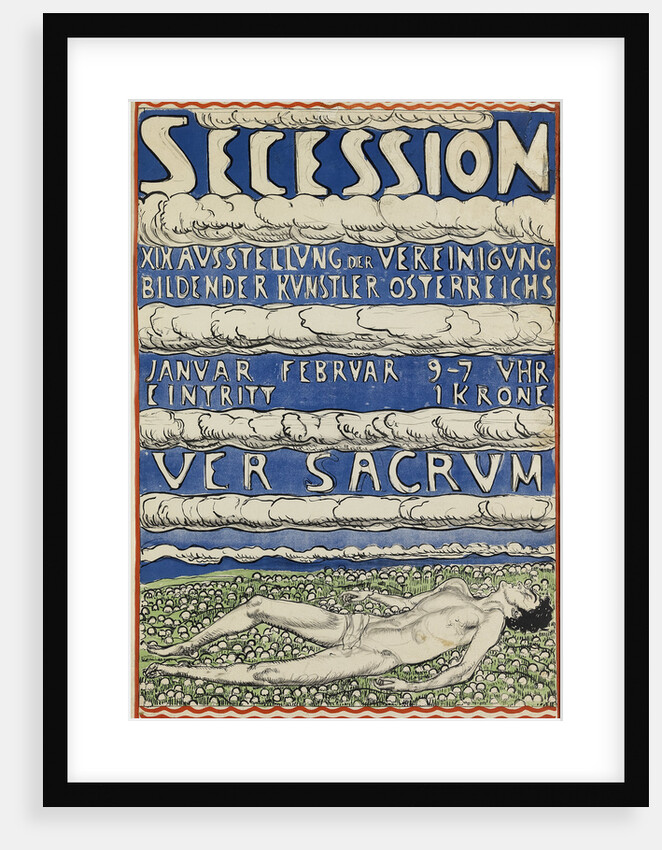 Poster for the Vienna Secession Exhibition, 1904 by Anonymous