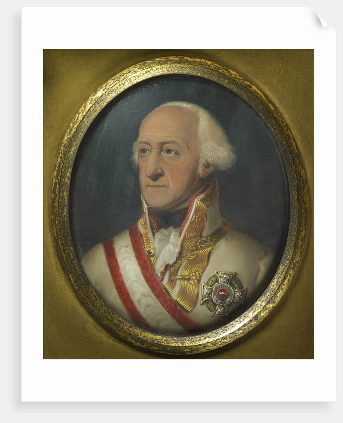 Prince Frederick Josias of Saxe-Coburg-Saalfeld, 1848 by Anonymous