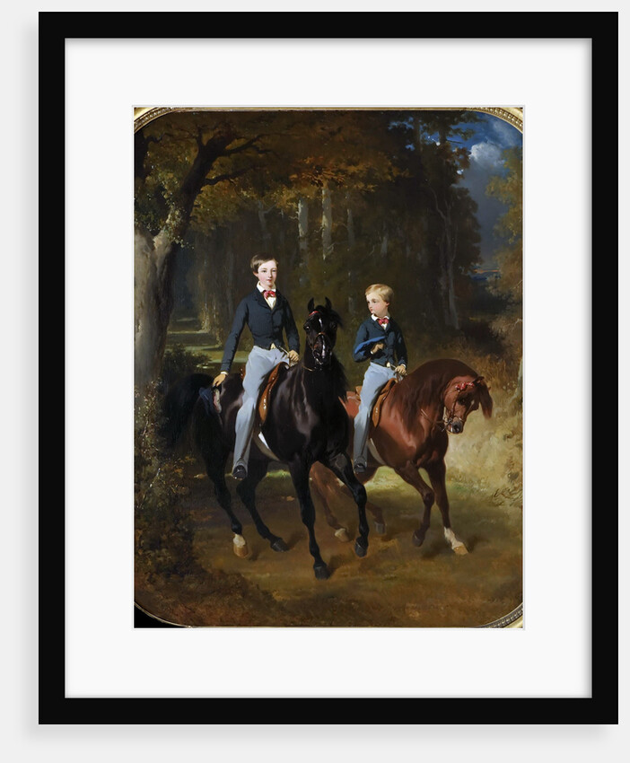 Prince Philippe of Orléans, Comte de Paris and his Brother, Robert dOrleans by Anonymous