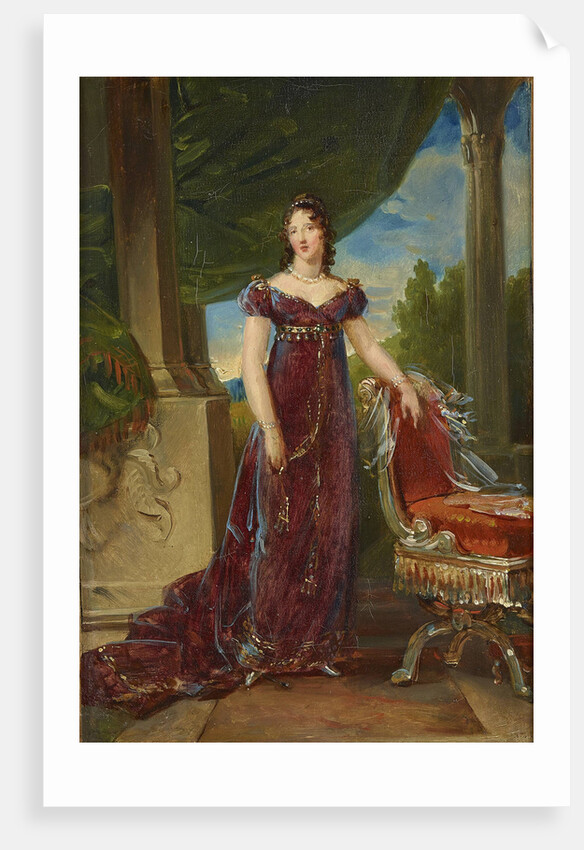 Princess Wilhelmine of Courland, Duchess of Sagan , 1800 by Anonymous