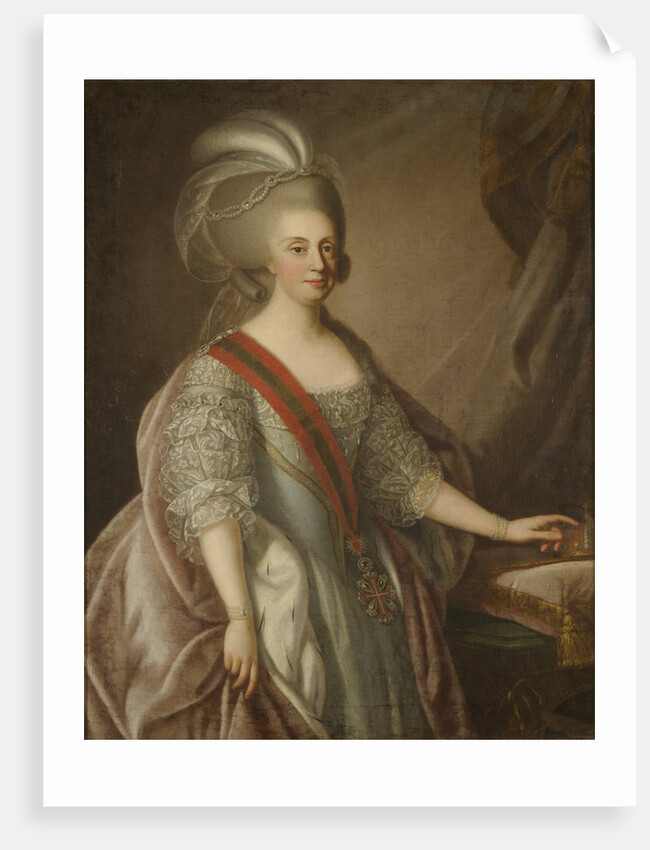 Queen Maria I of Portugal, 1783 by Anonymous