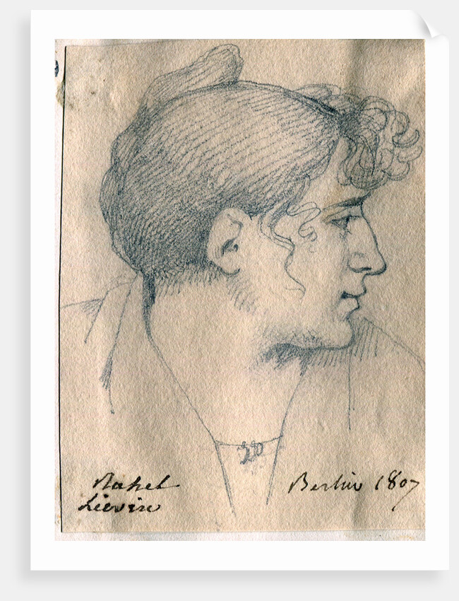 Rahel Varnhagen von Ense, née Levin, 1807 by Anonymous