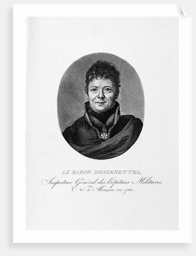 René-Nicolas Dufriche, baron Desgenettes, by Anonymous
