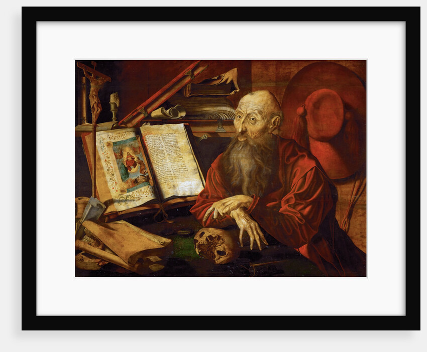 Saint Jerome in his Cell, ca 1545 by Anonymous