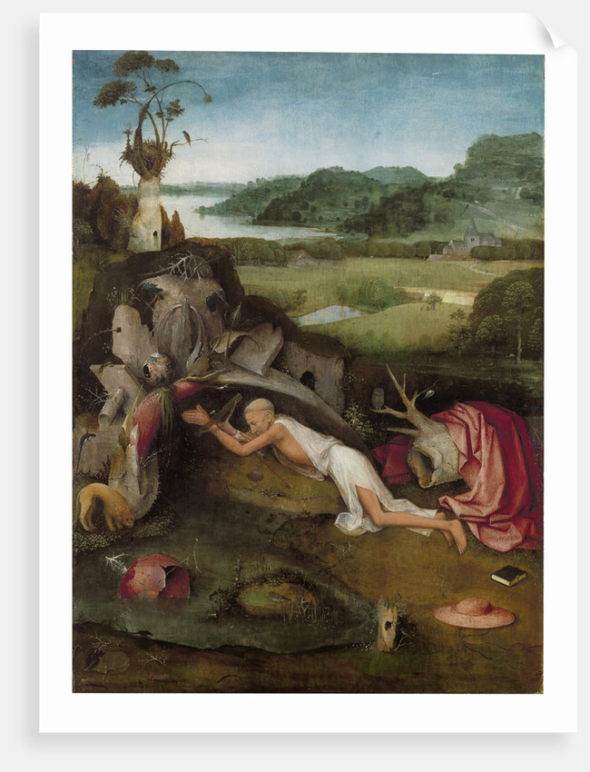 Saint Jerome in the Wilderness, c. 1490 by Anonymous