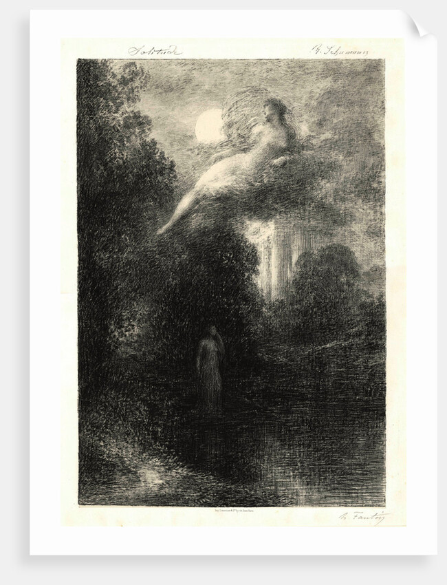 Schumanns melodies: Solitude, 1882 by Anonymous