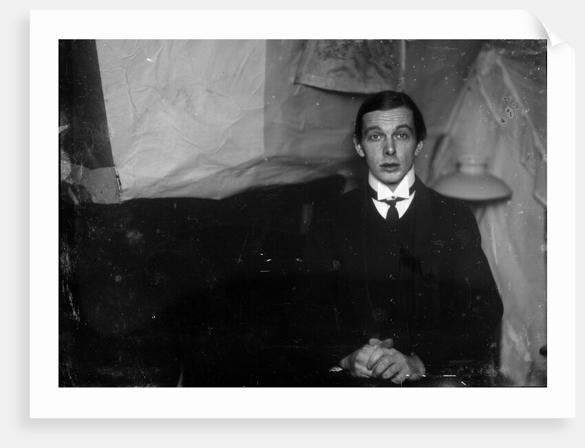 Self-Portrait in the studio in Berlin-Friedenau, 1913-1915 by Anonymous