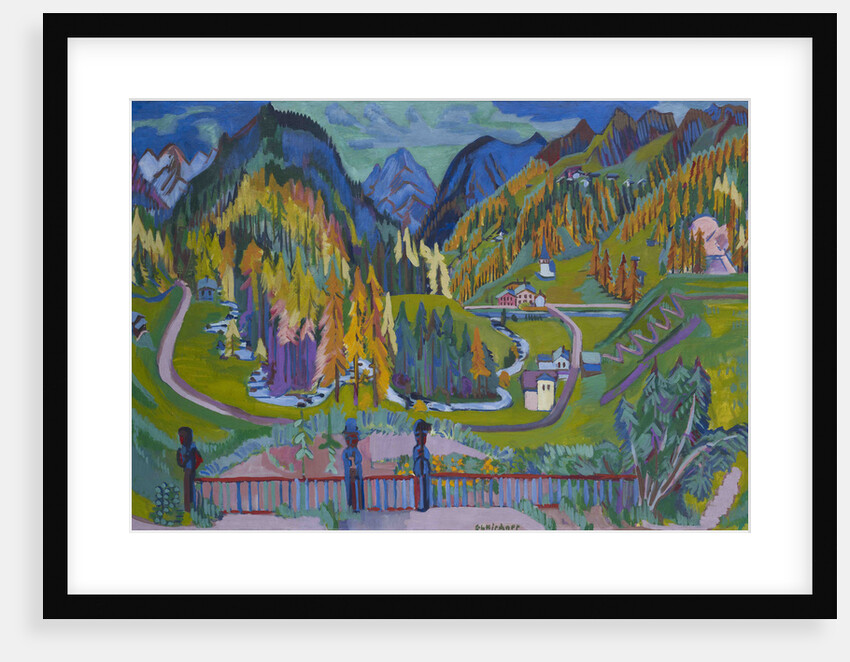 Sertig Valley in Autumn, 1925-1926 by Anonymous