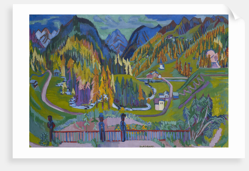 Sertig Valley in Autumn, 1925-1926 by Anonymous