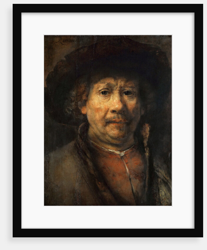 Small Self-Portrait, ca 1657 by Anonymous