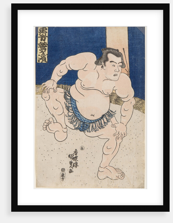 Sumo Wrestler Koyanagi, c. 1830 by Anonymous
