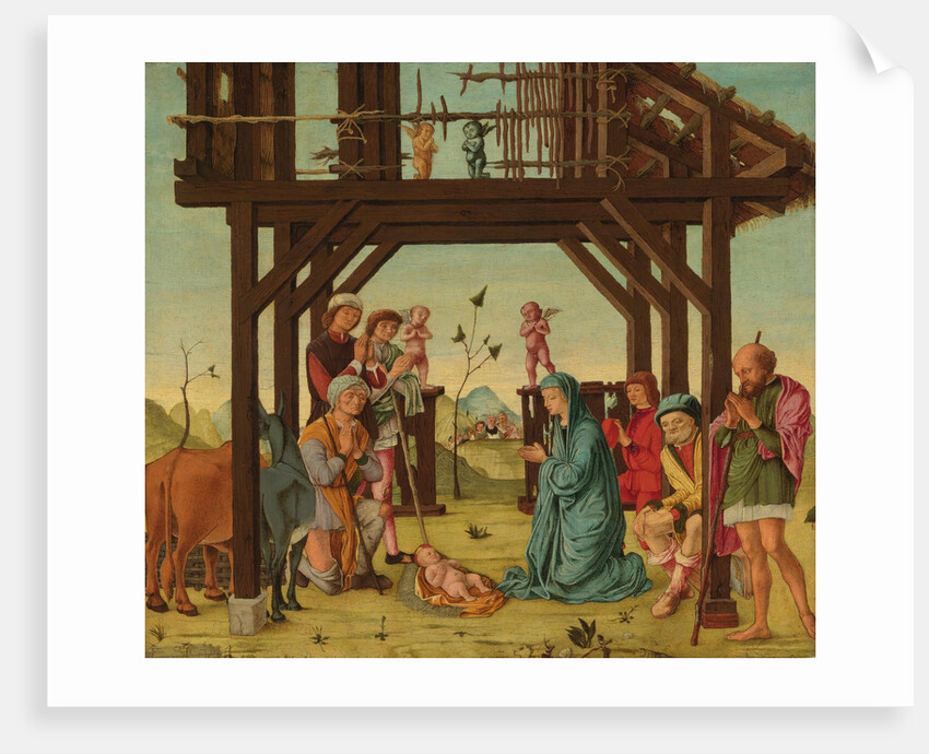 The Adoration of the Shepherds, ca 1485 by Anonymous