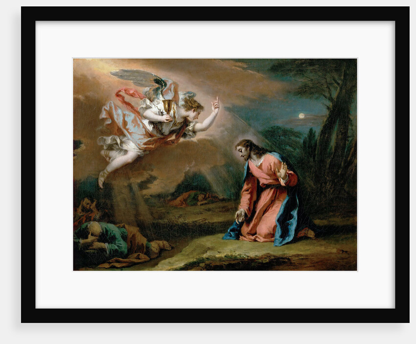 The Agony in the Garden, ca 1730 by Anonymous