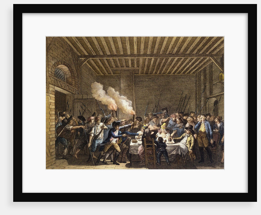The arrest of Louis XVI and his family at Varennes, June 22, 1791, Early 1790s by Anonymous