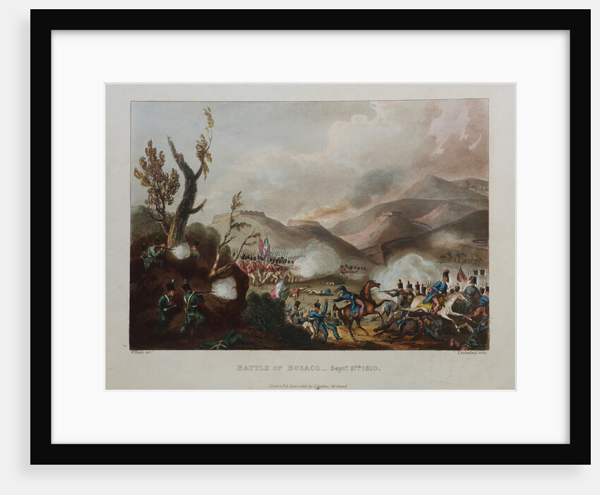 The Battle of Buçaco on September 27, 1810, 1815 by Anonymous
