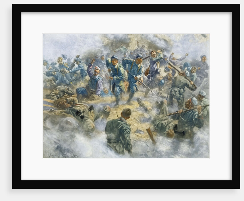 The Battle of Verdun. The recovery of Fort Douaumont, 1916 by Anonymous