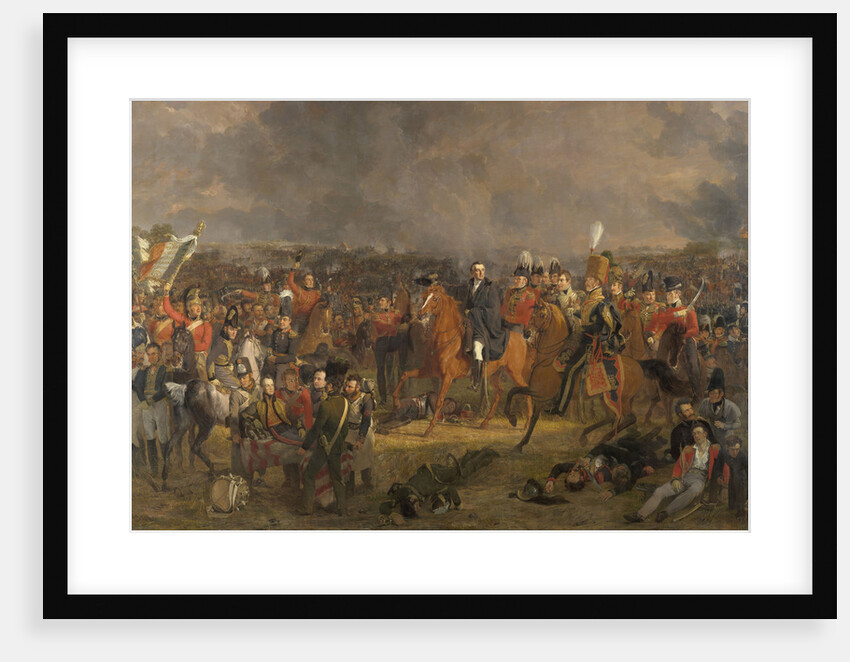 The Battle of Waterloo, 1824 by Anonymous