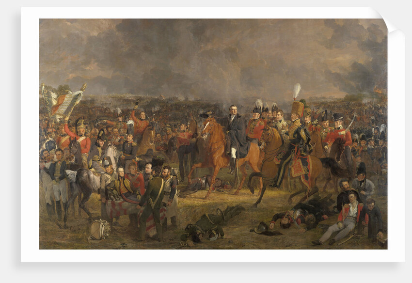 The Battle of Waterloo, 1824 by Anonymous