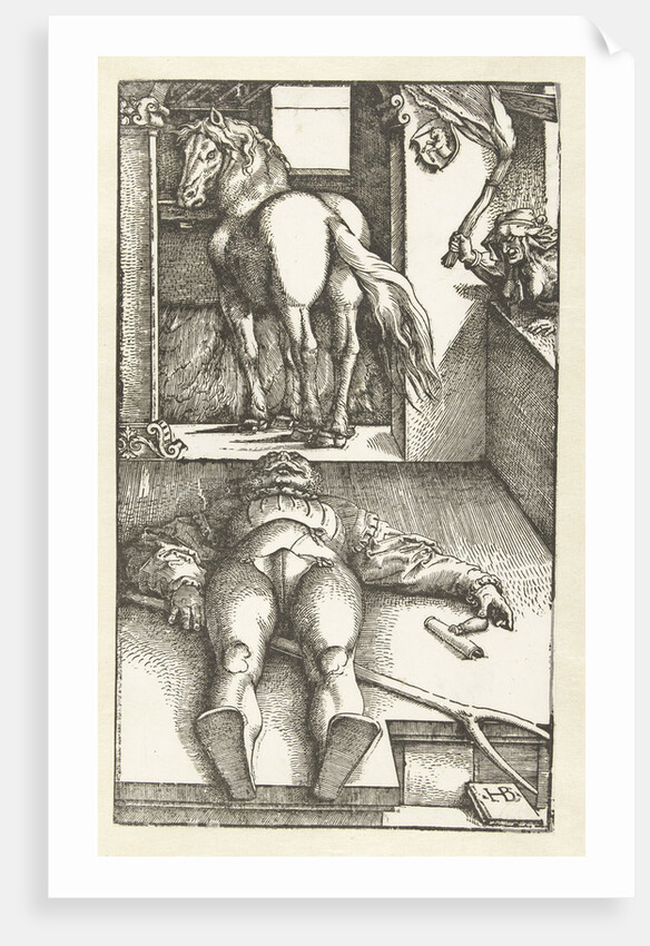 The Bewitched Stableboy, 1544 by Anonymous