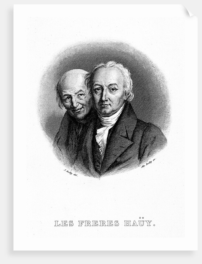 The Brothers René-Just Haüy and Valentin Haüy, by Anonymous