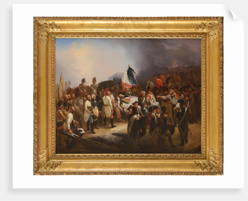 The death of General Marceau, by Anonymous