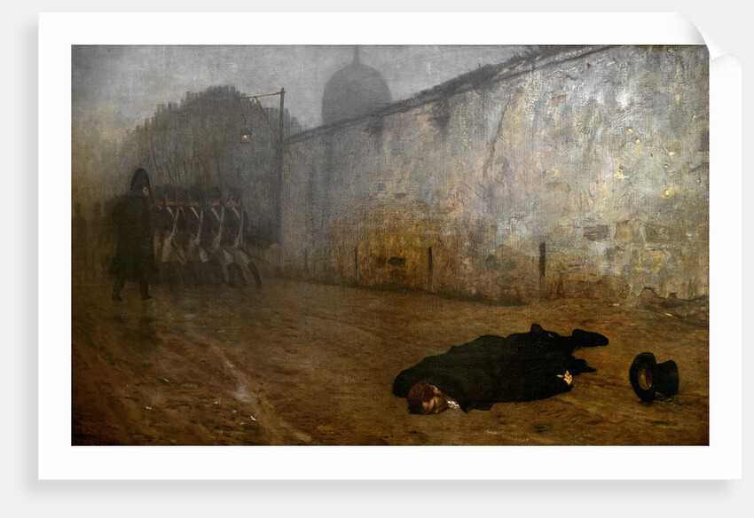 The Execution of Marshal Ney on 7 December 1815, 1868 by Anonymous
