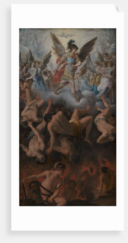 The Fall of the Rebel Angels, 1605 by Anonymous