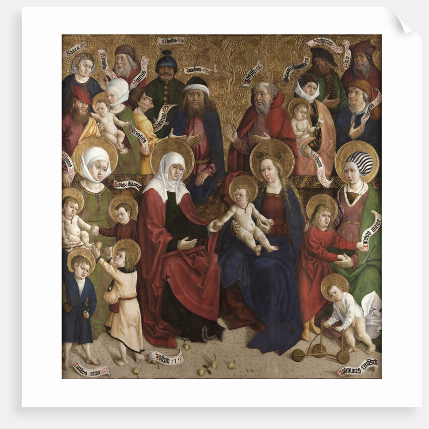 The Holy Kinship, 1510 by Anonymous