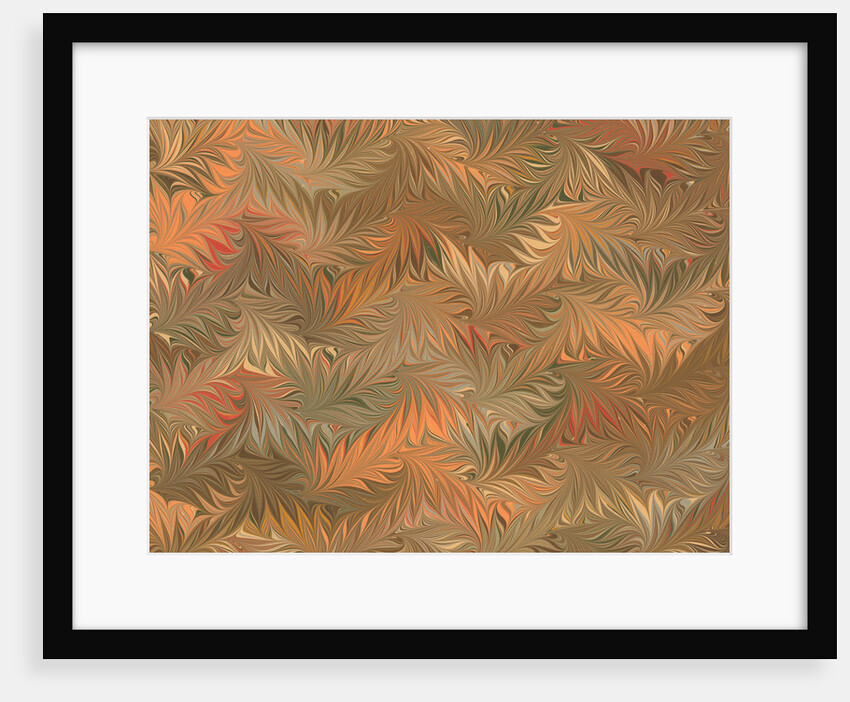 The marbled paper, c. 1900 by Anonymous