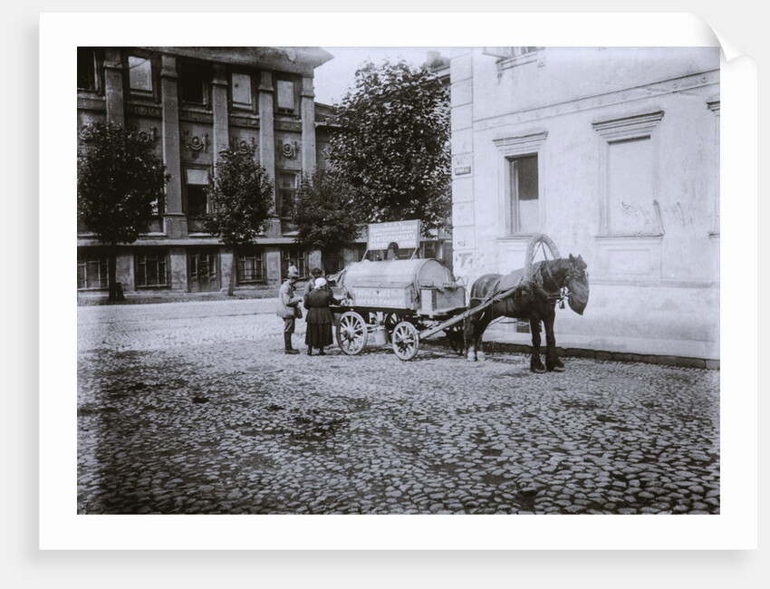The New Basmannaya street in Moscow, 1920s by Anonymous
